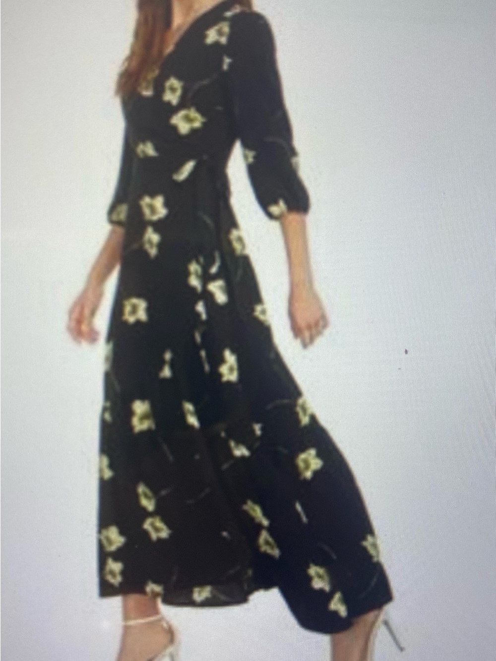 Maxi floral dress